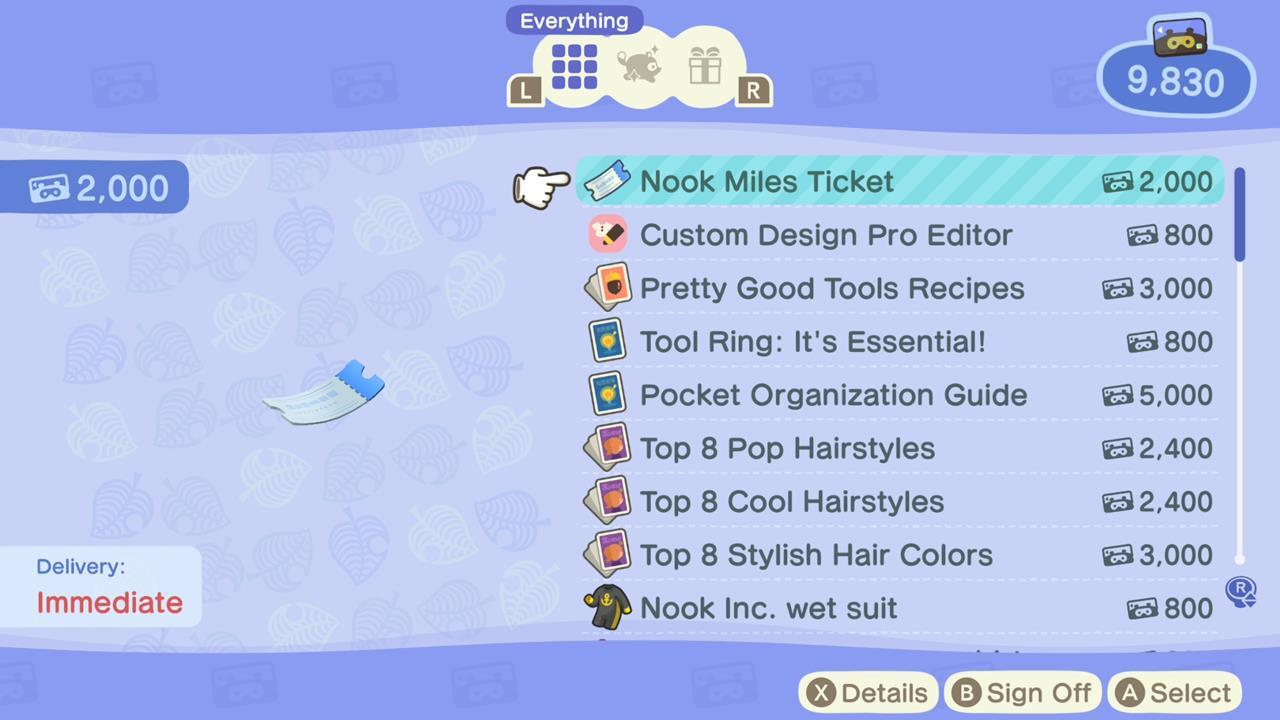 ACNH Nook Miles Guide: Best Purchases by Tier
